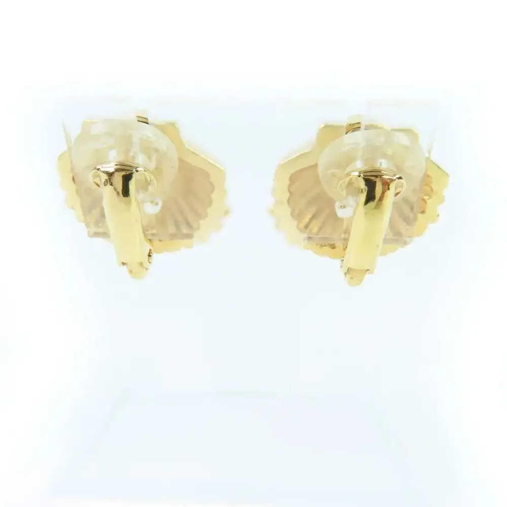 CHANEL Logo Earrings